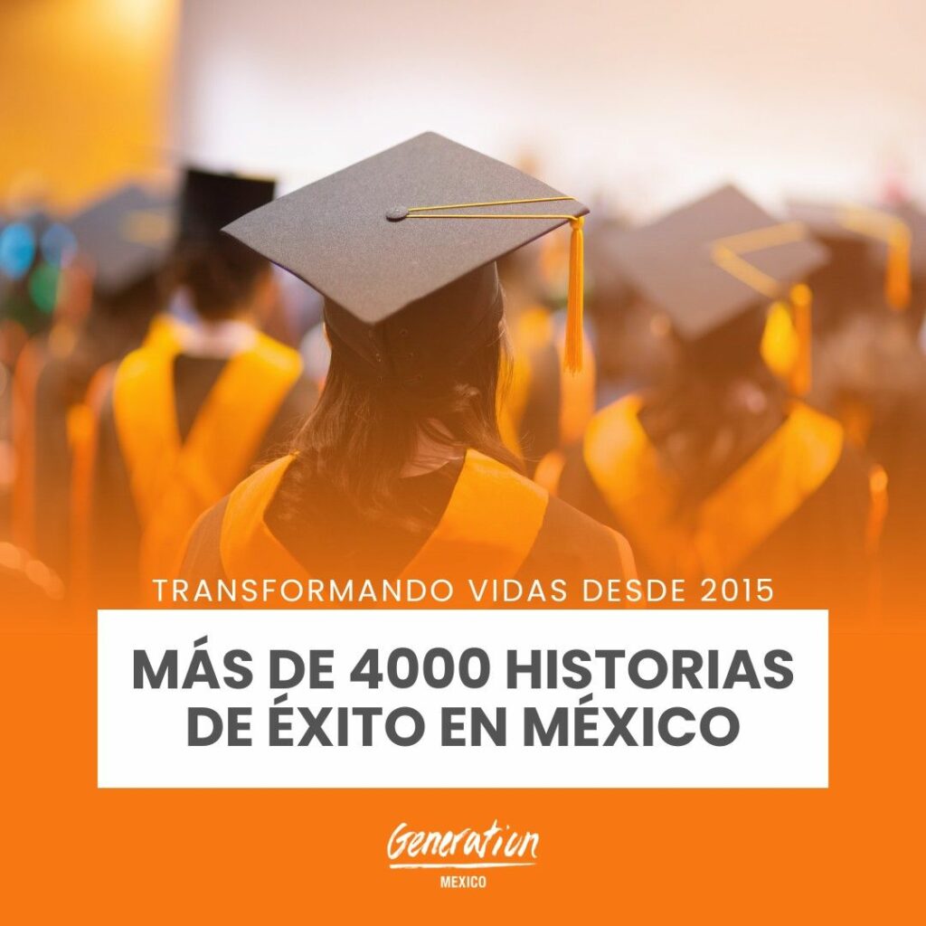 Generation México contribuye a la preparación laboral de 4 mil jóvenes a través de sus programas de formación